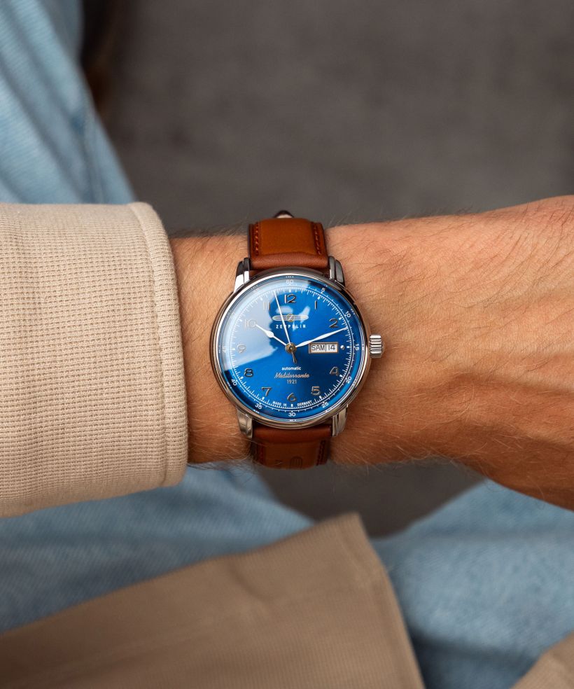Ceas barbatesc Zeppelin Mediterranee Automatic