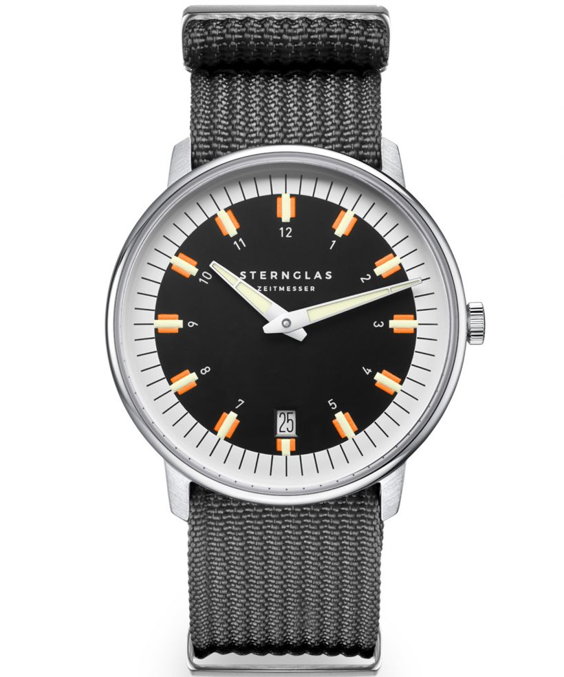Ceas barbatesc Sternglas Egor Black Silver