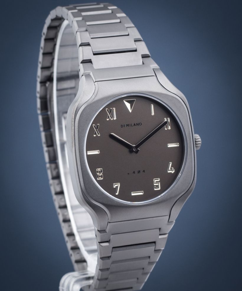 Ceas unisex D1 Milano Volcanic Gray Square Bracelet