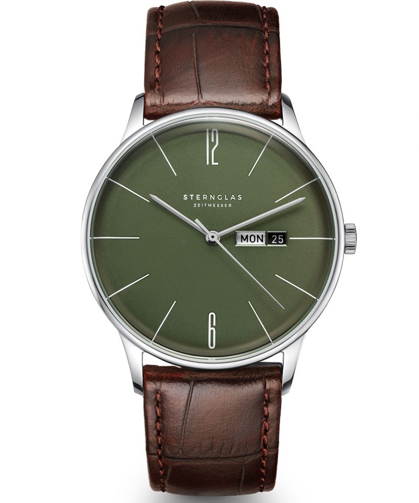 Ceas barbatesc Sternglas Berlin Olive Green