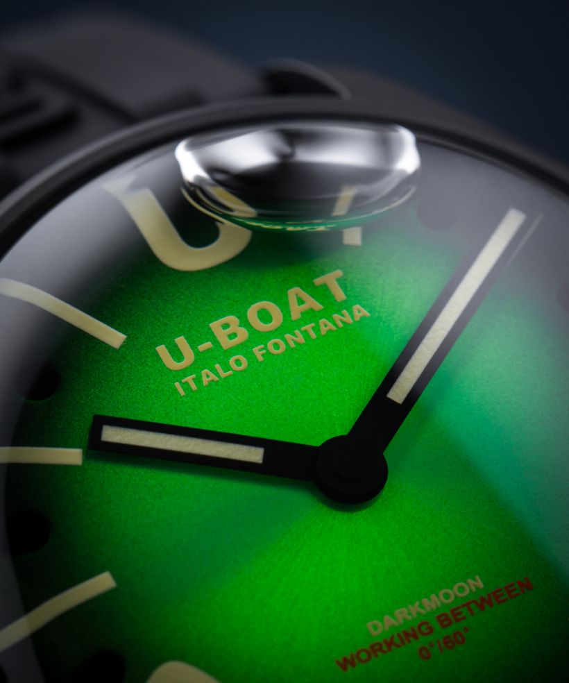 Ceas barbatesc U-Boat Darkmoon 40mm Green PVD Soleil