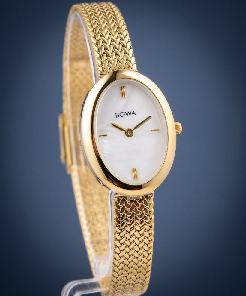 Ceas dama BOWA Oslo Pearl-Gold Mesh 23