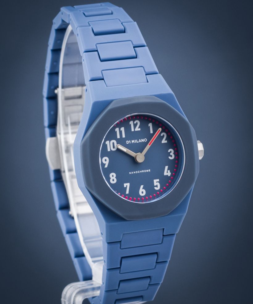 Ceas unisex D1 Milano Polycarbon Dolphin Blue