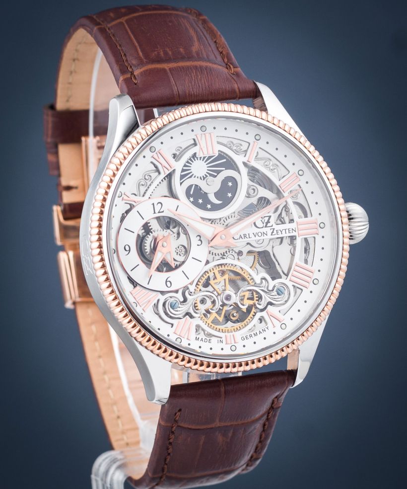 Ceas Barbatesc Carl von Zeyten Kirnbach Skeleton Automatic