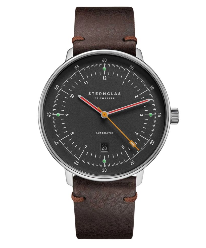 Ceas barbatesc Sternglas Hamburg Neugraphit Automatic