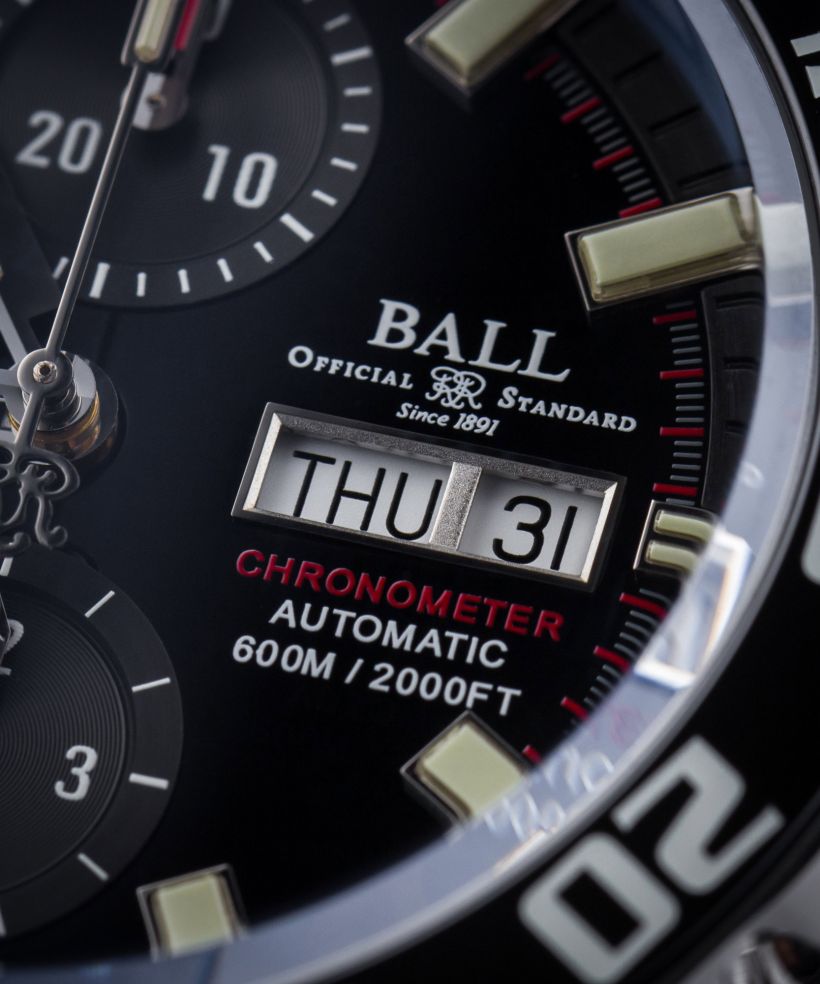 Ceas Barbatesc Ball Engineer Hydrocarbon NEDU Chronometer Automatic Titanium Chronograph