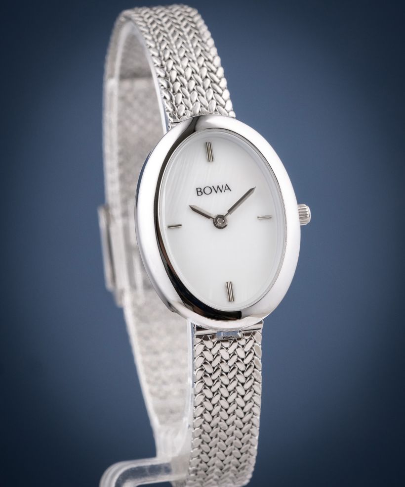 Ceas dama BOWA Oslo Pearl-Silver Mesh 23
