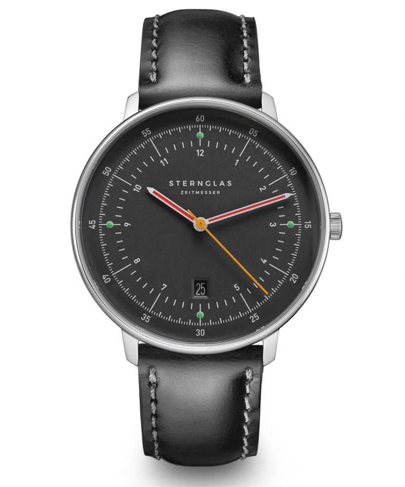Ceas barbatesc Sternglas Hamburg Neugraphit Automatic