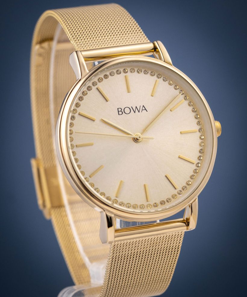 Ceas dama BOWA Rio Full Gold Mesh 38