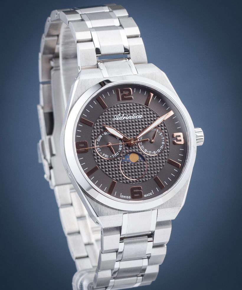 Ceas barbatesc Adriatica Multifunction