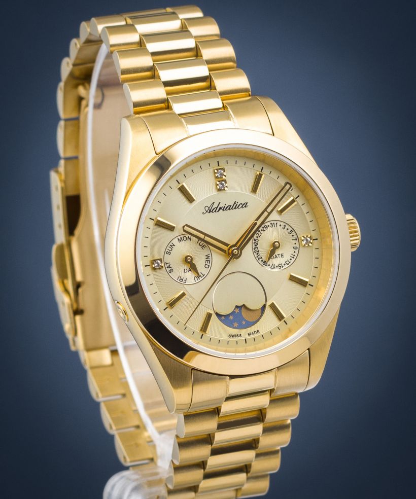 Ceas dama Adriatica Moonphase