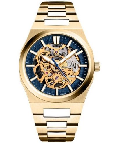 Ceas barbatesc Adriatica Skeleton Sapphire Automatic