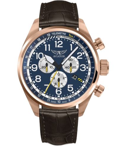 Ceas barbatesc Aviator Airacobra P45 Chronograph