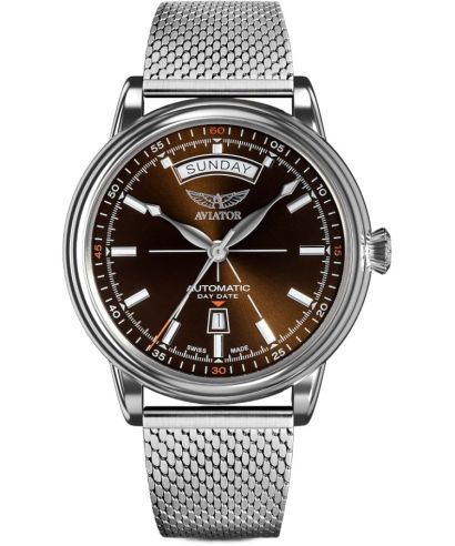 Ceas barbatesc Aviator Douglas Day-Date Automatic Limited Edition