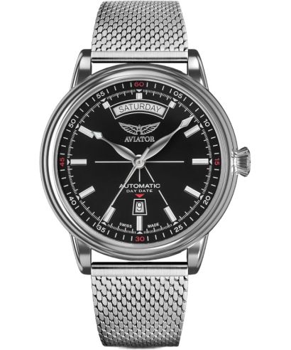 Ceas barbatesc Aviator Douglas Day-Date Automatic Limited Edition