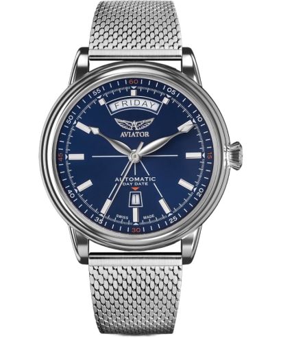 Ceas barbatesc Aviator Douglas Day-Date Automatic Limited Edition