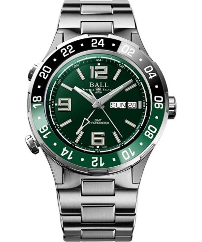 Ceas barbatesc Ball Roadmaster Marine GMT Automatic Titanium Limited Edition