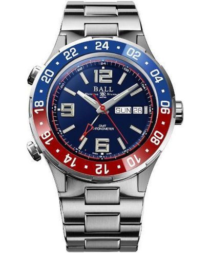 Ceas barbatesc Ball Roadmaster Marine GMT Automatic Titanium Limited Edition