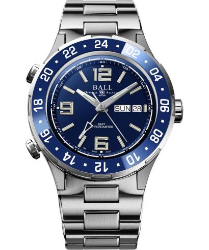 Ceas barbatesc Ball Roadmaster Marine GMT Automatic Titanium Chronograph Limited Edition