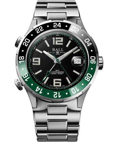 Ceas barbatesc Ball Roadmaster Pilot GMT Automatic Titanium Chronograph Limited Edition