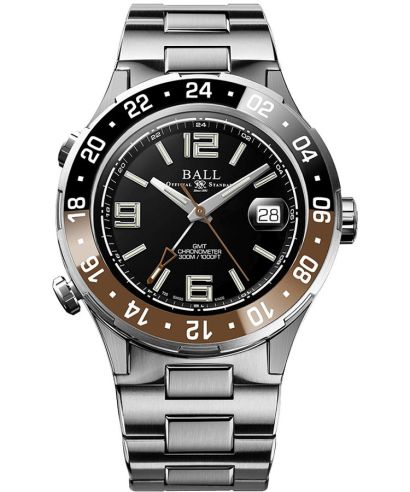 Ceas barbatesc Ball Roadmaster Pilot GMT Automatic Titanium Chronograph Limited Edition