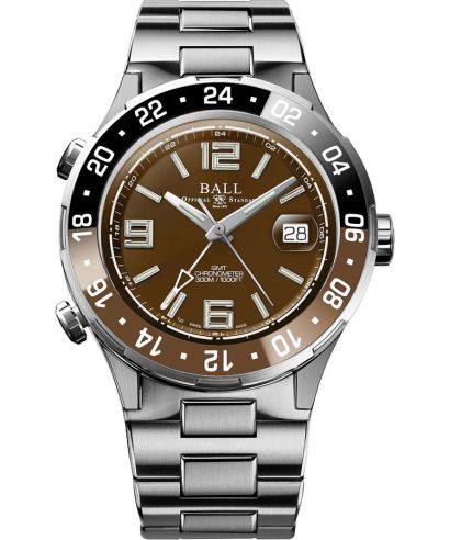 Ceas barbatesc Ball Roadmaster Pilot GMT Automatic Titanium Chronograph Limited Edition