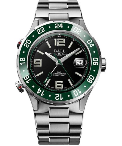 Ceas barbatesc Ball Roadmaster Pilot GMT Automatic Titanium Chronograph Limited Edition