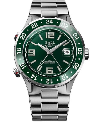 Ceas barbatesc Ball Roadmaster Pilot GMT Automatic Titanium Chronograph Limited Edition