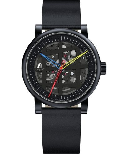 Ceas barbatesc Bauhaus Walter Gropius Atrium Automatic Skeleton