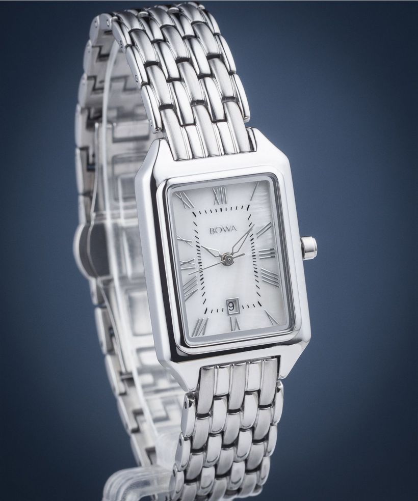 Ceas dama BOWA Barcelona Pearl Silver Steel 23