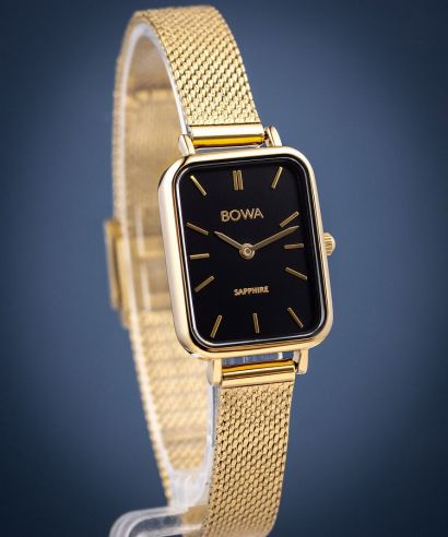 Ceas dama BOWA Dubai Black-Gold Mesh 20