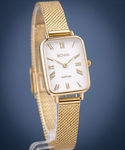 Ceas dama BOWA Dubai White-Gold Mesh 20