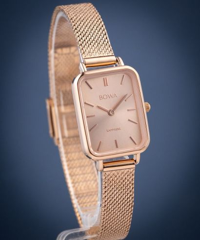 Ceas dama BOWA Dubai Full Rose-Gold Mesh 20