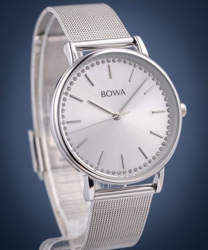 Ceas dama BOWA Rio Full Silver Mesh 38