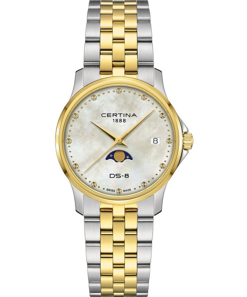 Ceas dama Certina DS-8 Moonphase Lady