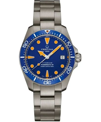 Ceas barbatesc Certina DS Action Diver Titanium 38 mm Powermatic 80