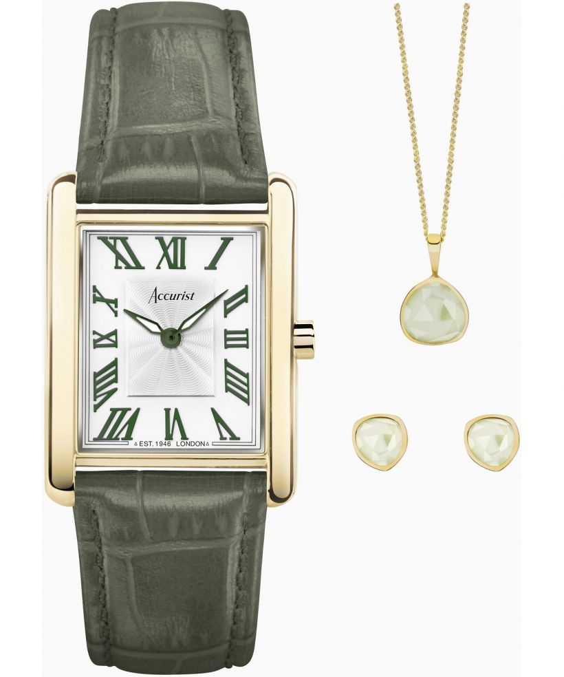 Ceas dama ACCURIST Rectangle Gift Set