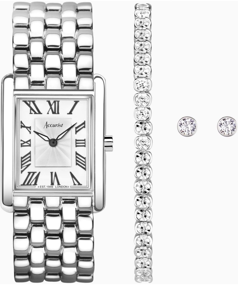 Ceas dama ACCURIST Rectangle Gift Set
