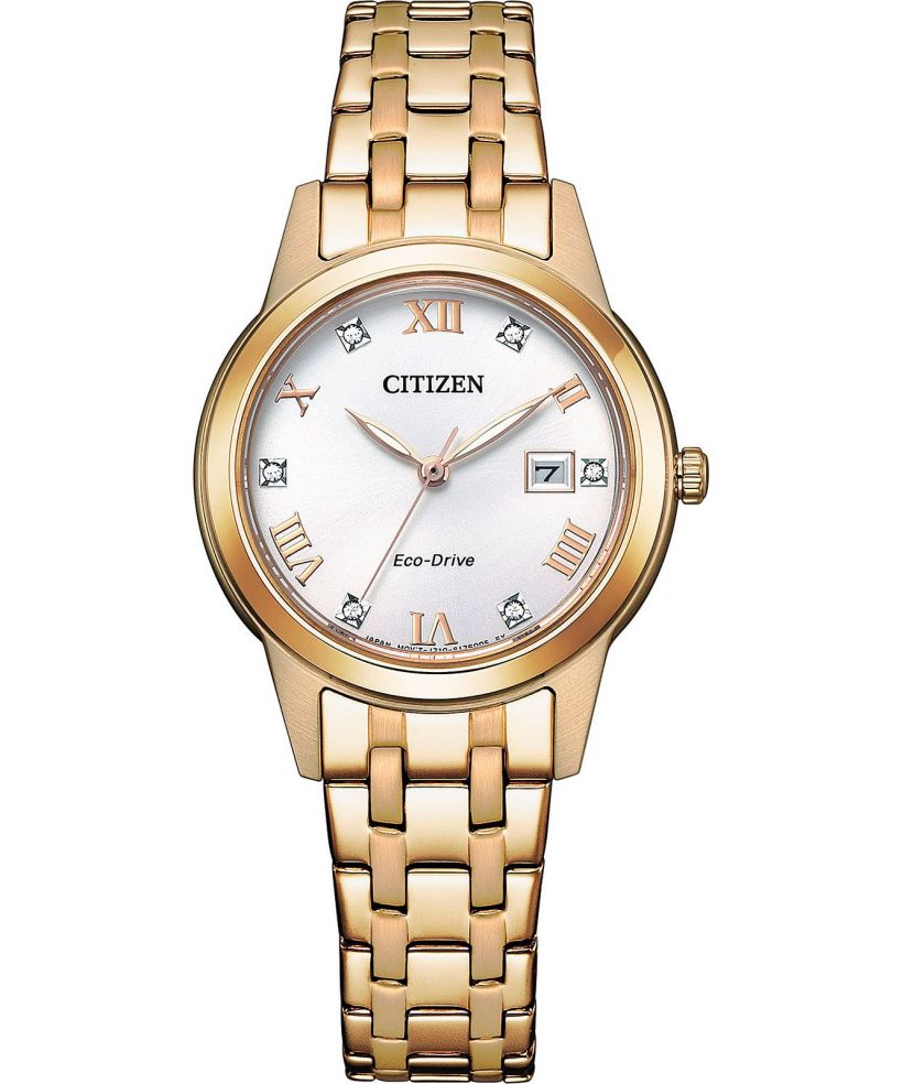 Ceas dama Citizen Elegant Crystals Eco-Drive