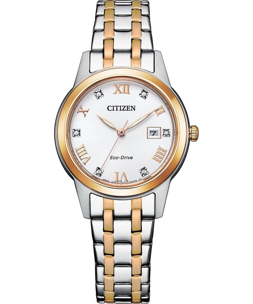 Ceas dama Citizen Elegant Crystals Eco-Drive