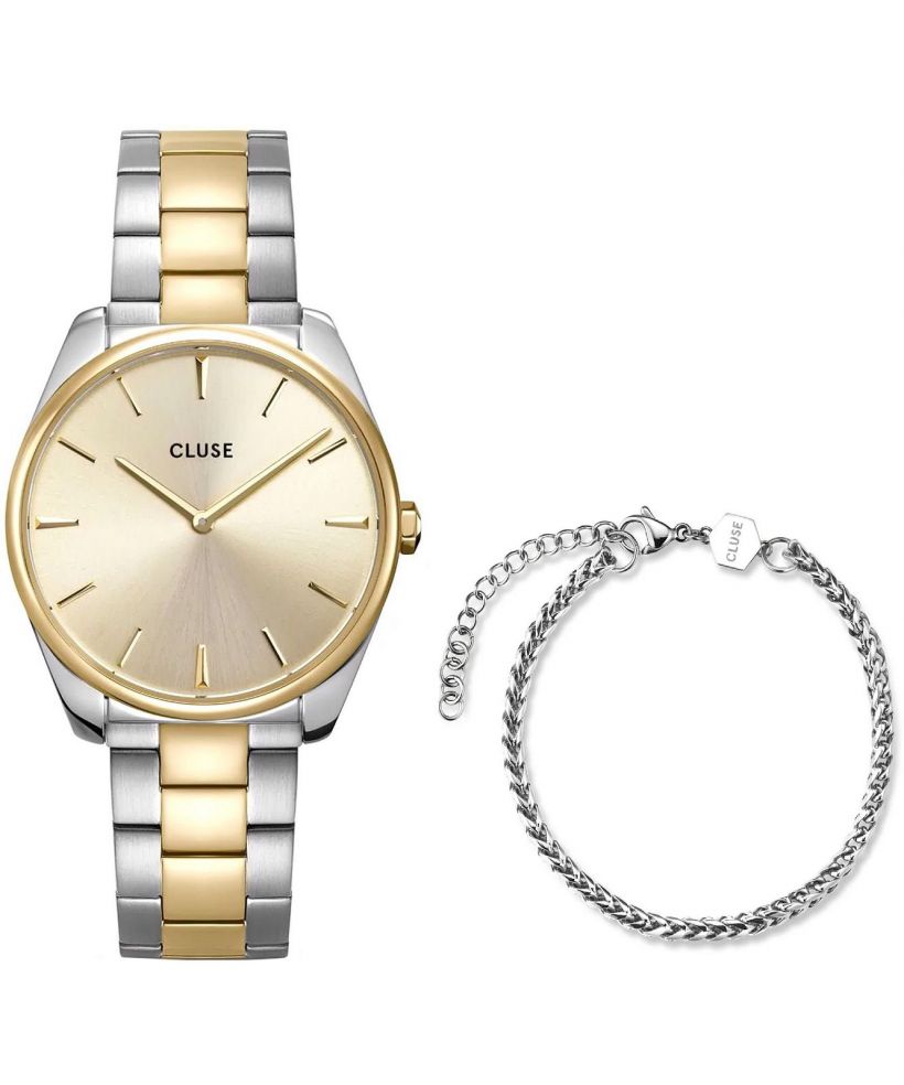Ceas dama Cluse Féroce Gift Set