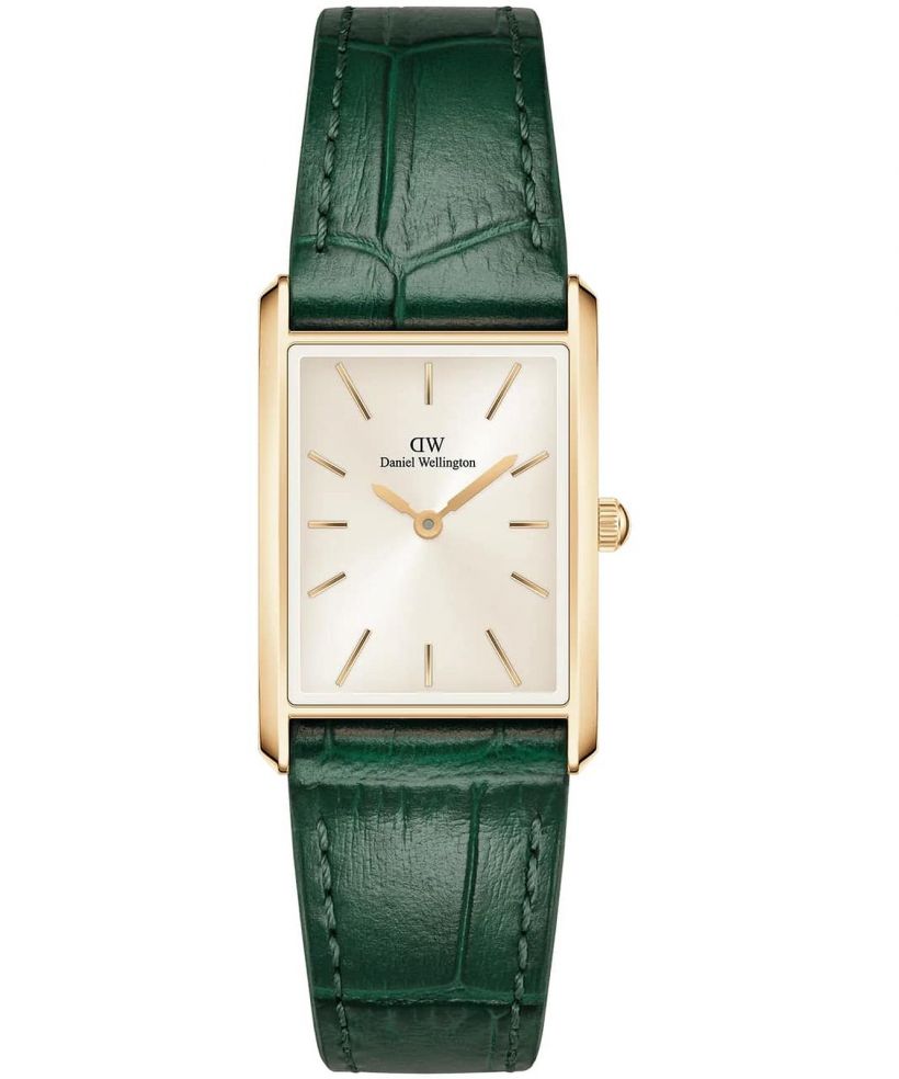 Ceas dama Daniel Wellington Bound Crocodile Champagne Sunray Gold 22 22