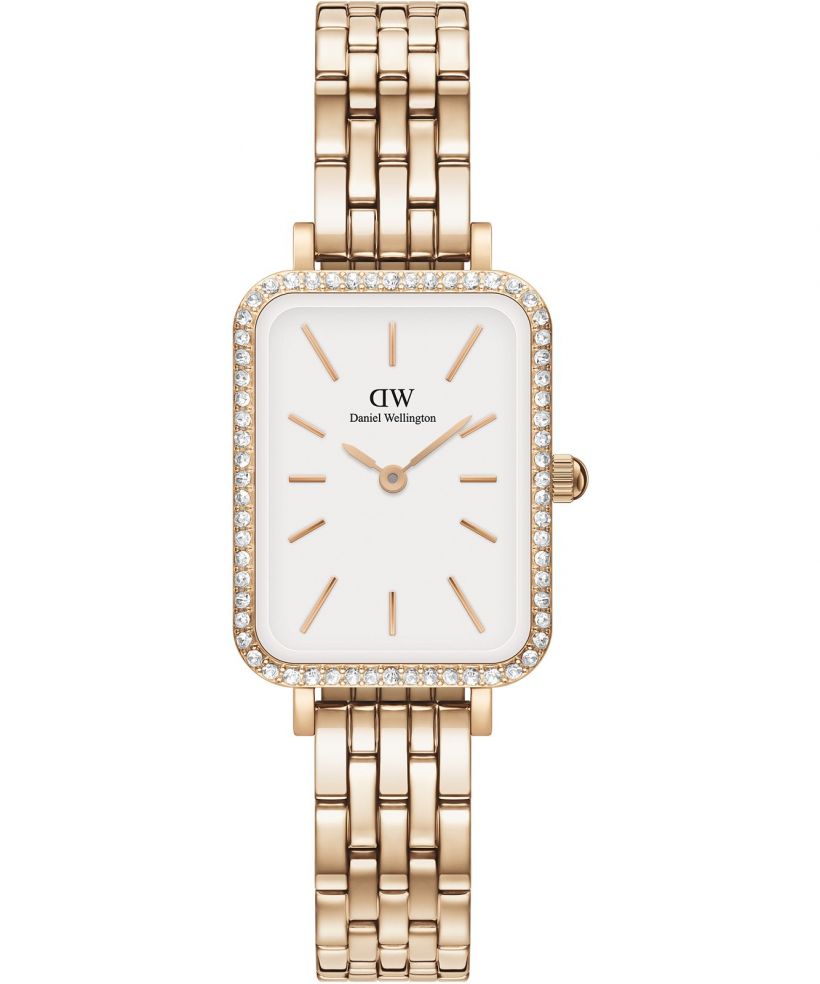 Ceas dama Daniel Wellington Quadro Lumine Bezel 5-Link Melrose 40