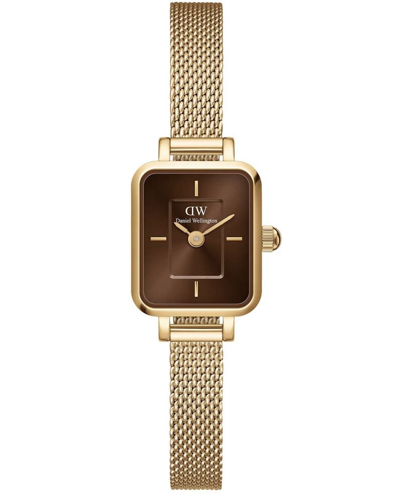 Ceas dama Daniel Wellington Quadro Mini Evergold Amber 15