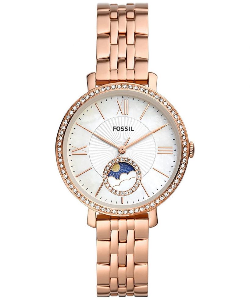 Ceas dama Fossil Jacqueline Sun Moon Multifunction