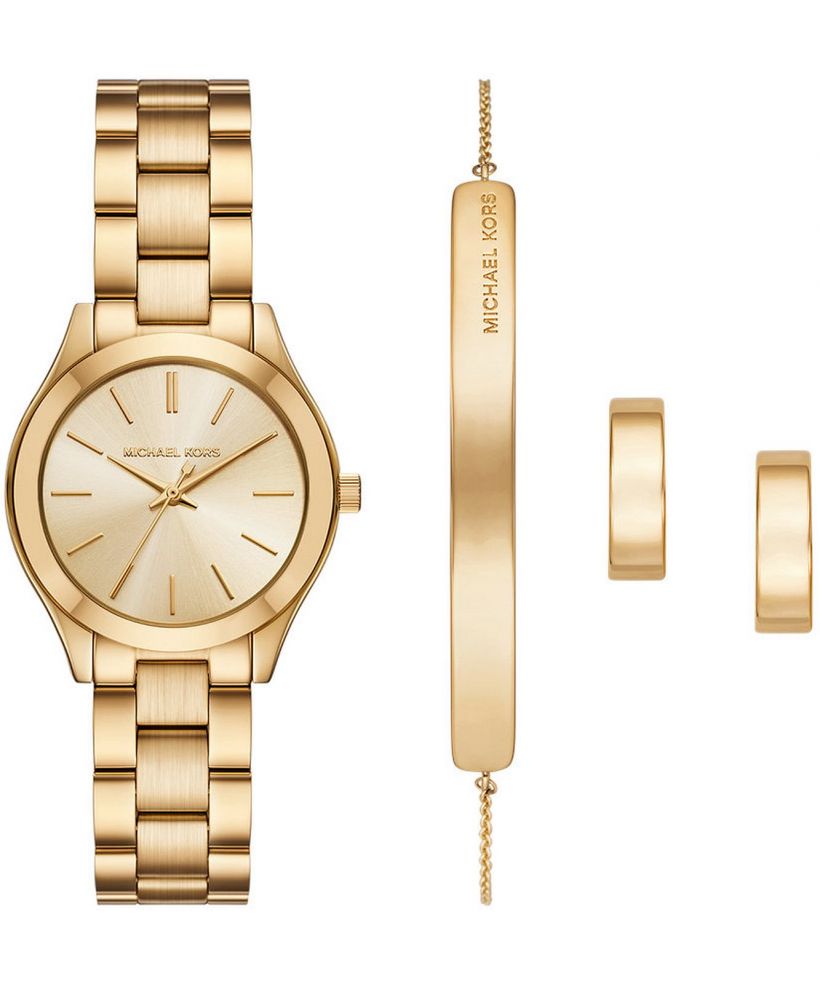 Ceas dama Michael Kors Slim Runway SET