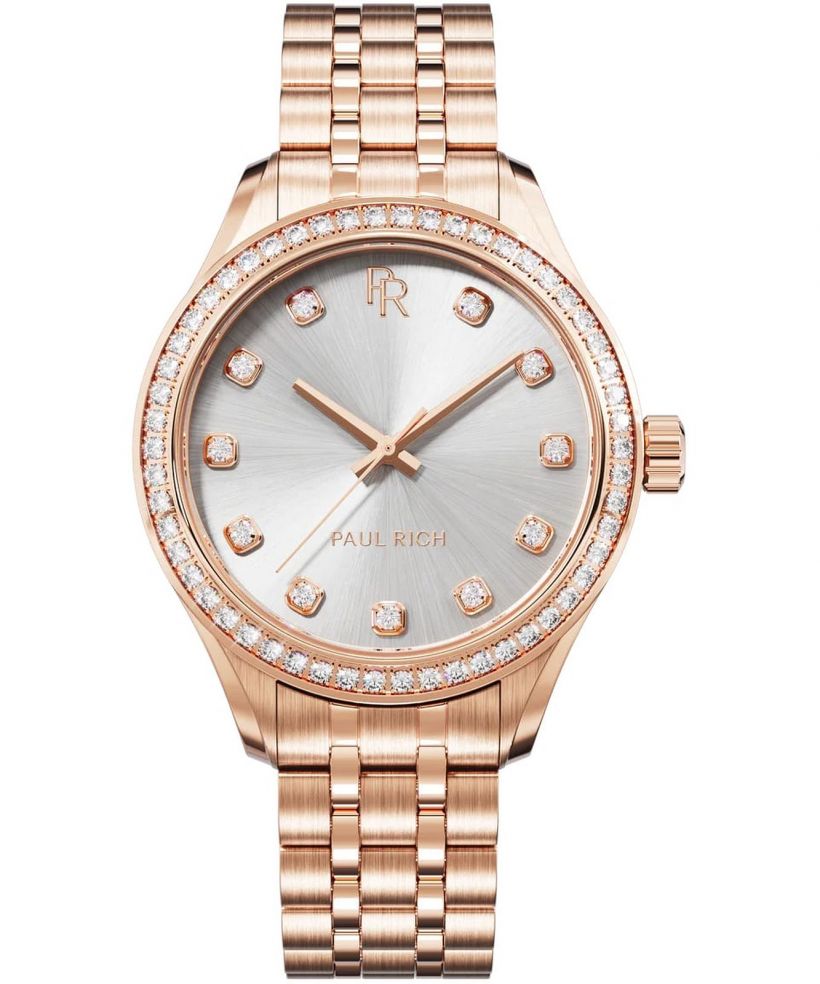 Ceas dama Paul Rich Crystelle Rose Gold Silver