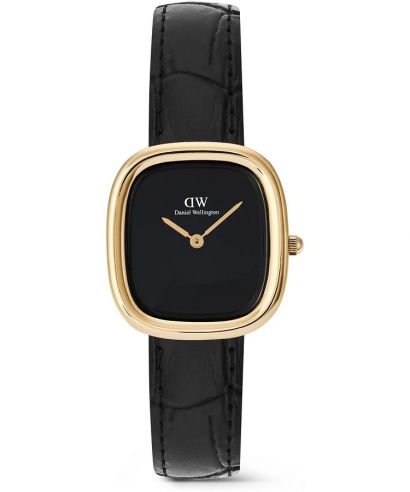 Ceas dama Daniel Wellington Margot Reading Onyx Ceramic Gold