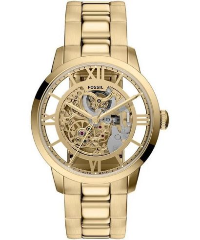 Ceas barbatesc Fossil Townsman Automatic Skeleton