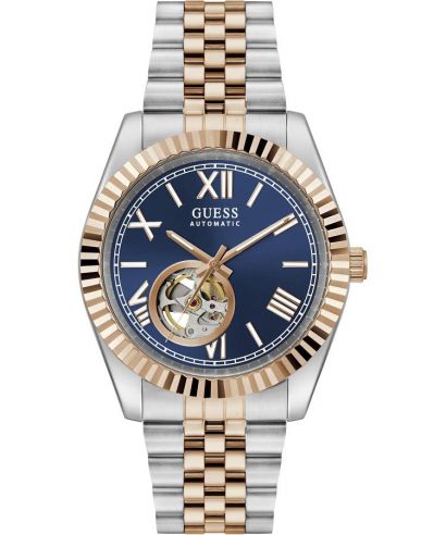 Ceas barbatesc Guess Open Heart 2-Tone Automatic